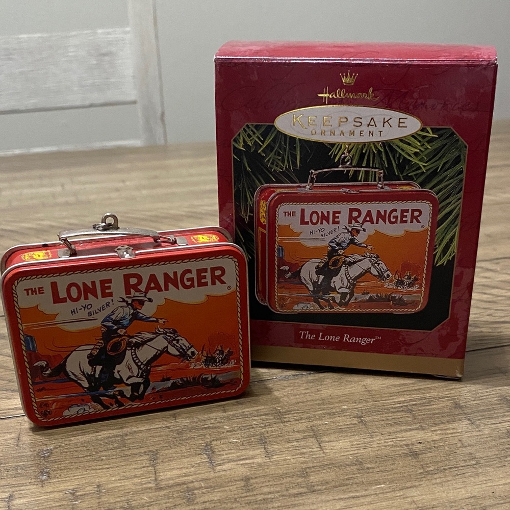 Hallmark Lone Ranger Keepsake Ornament in Red and Orange